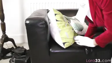 Doggystyled euro mature blows hard cock