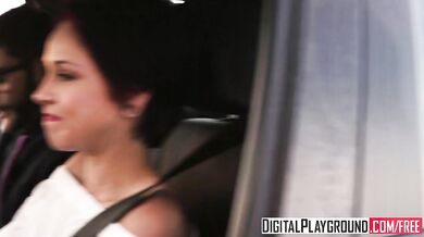 DigitalPlayground - Taking A Ride starring Cadey Mercury and Logan Long