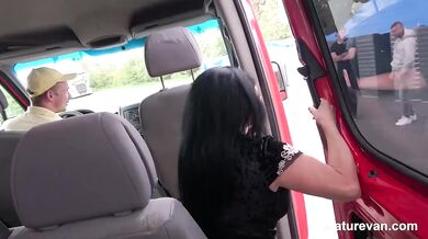 Granny fucks me on my way home