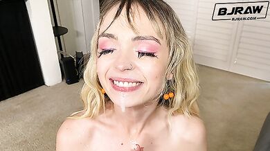 BJRAW Lilly Bell likes her eyed glued shut