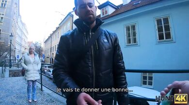 HUNT4K Sissy Boy regarde comment son rendez-vous satisfait un autre homme