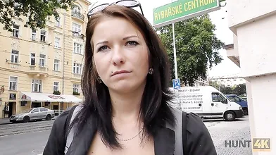 HUNT4K. Denisse is sick of boring boyfriend but wants