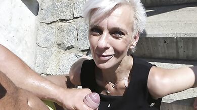 Oldest street whore made me cum