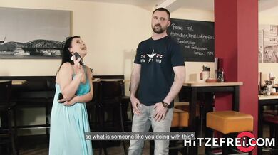 HITZEFREI German babe Bonny Devil takes it all her holes