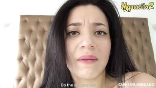 MamacitaZ: CarneDelMercado - Brunette Latina Slammed In Her Pussy on XPORN