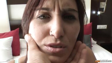 Close-up Cutie Valeria Plowed POV