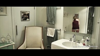Smoking hot Lauren Lee Smith getting steamy on film