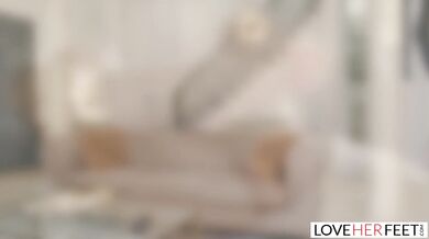 LoveHerFeet - Stepson Cums All Over His Hot Curvy Stepmom's Feet
