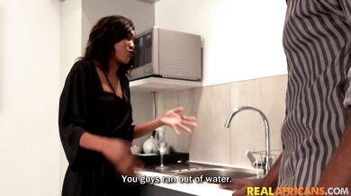African Amateur Fucks The Repairman