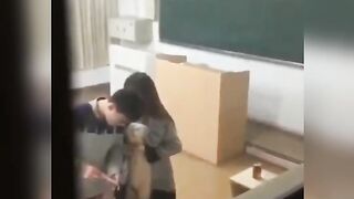 Chinese Student Fuck In Classroom