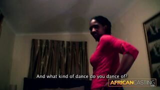 African Beauty Anal Casting