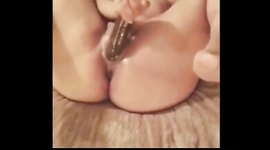 Ebony Thick Ass Anal Dildo